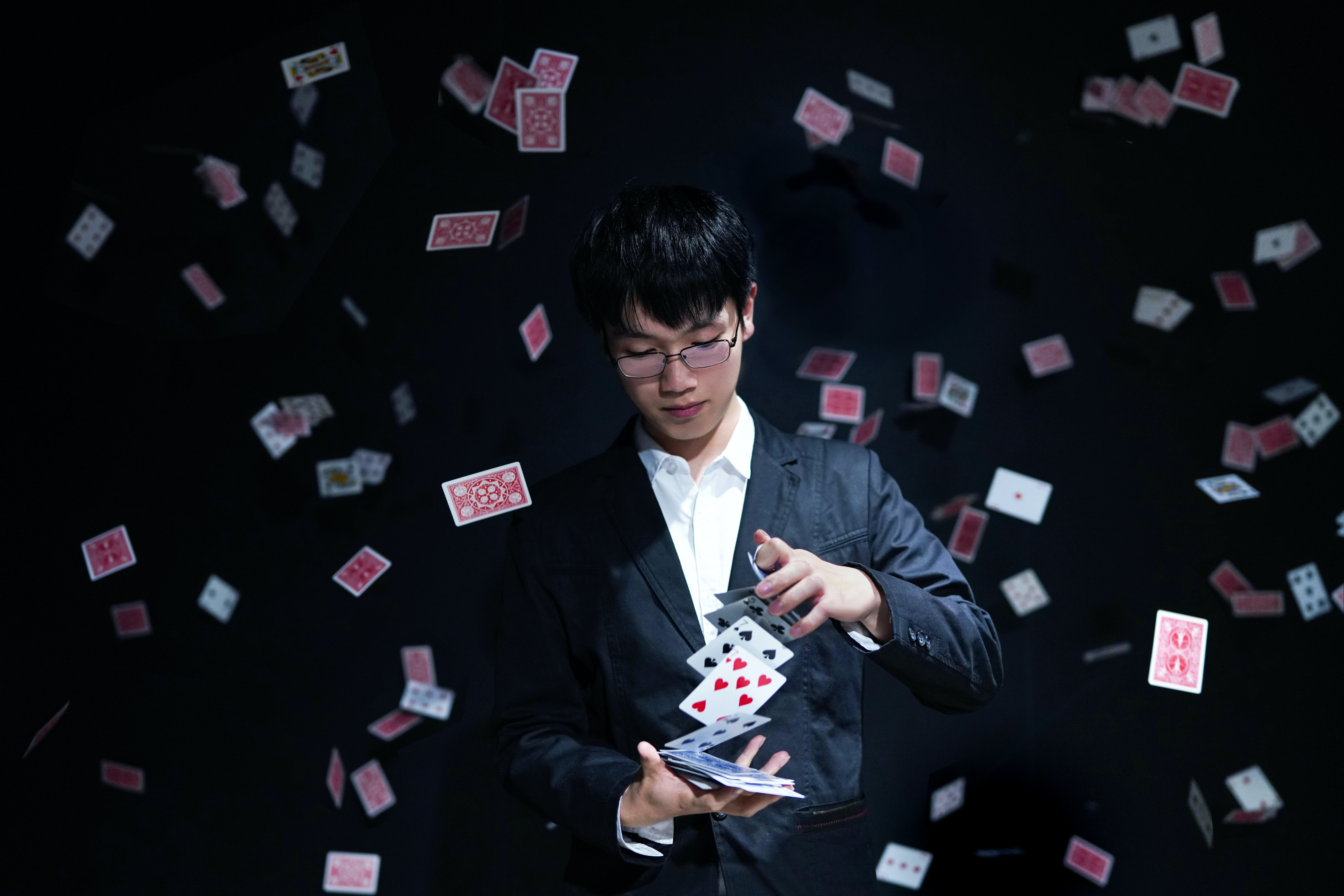 magicien cartes